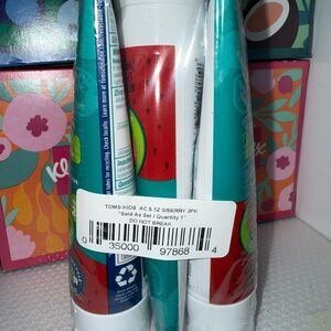Toms Kids Berry Toothpaste 3-Pack - Red and White